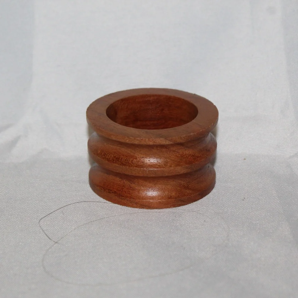 West Elm Groove Napkin Rings. Set of 4